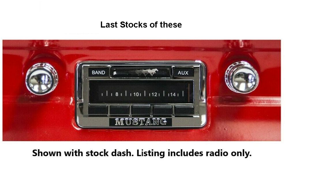 Radio: Ford Mustang & Falcon 1964-66 - AM-FM (66 Series)